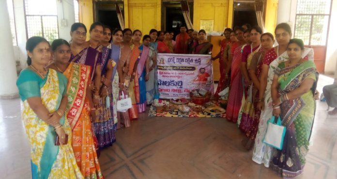 Special pujas at Gudur Saraswati Temple