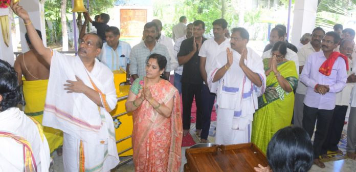 Sri Lakshmi Venkateswara Swamy Brahmotsavams in 7th Battalion