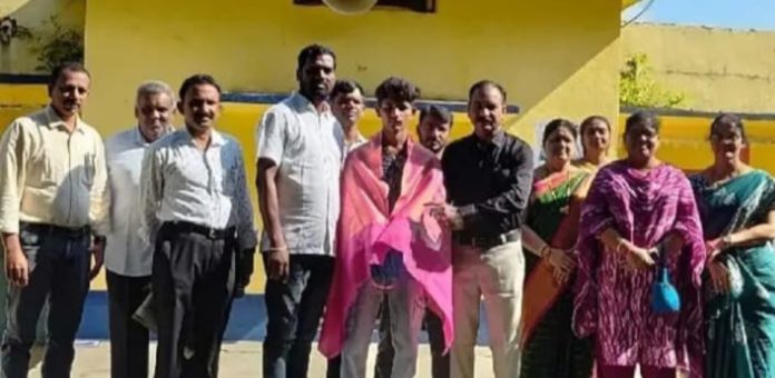 Student selected for state-level volleyball competitions