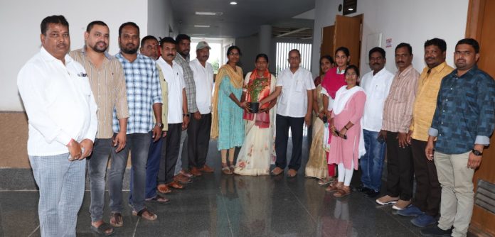 TNGO leaders meet district officials TNGO leaders meet district officials