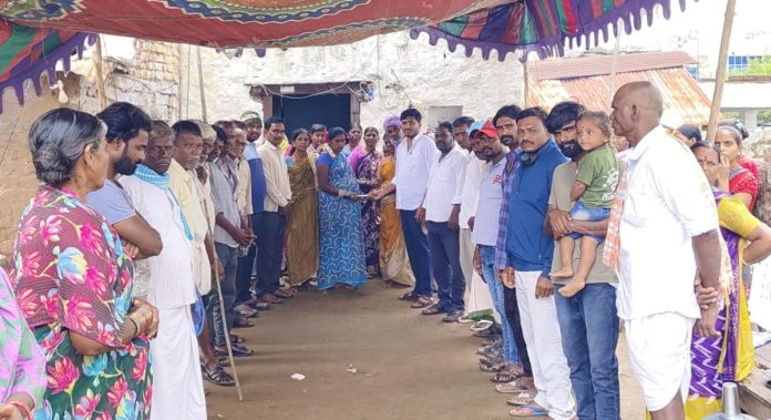 Talasani Anil Reddy stands by the poor..