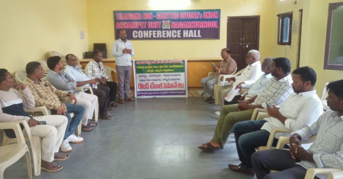 The problems of tribal ashram school workers must be resolved.