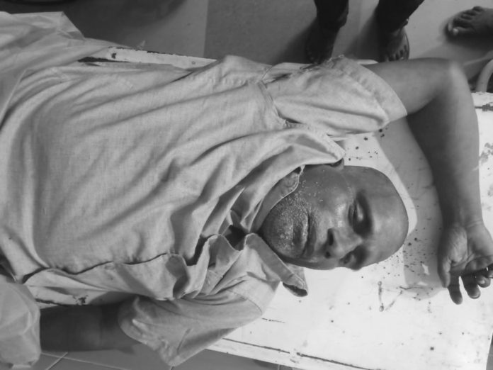 Unidentified person dies on train