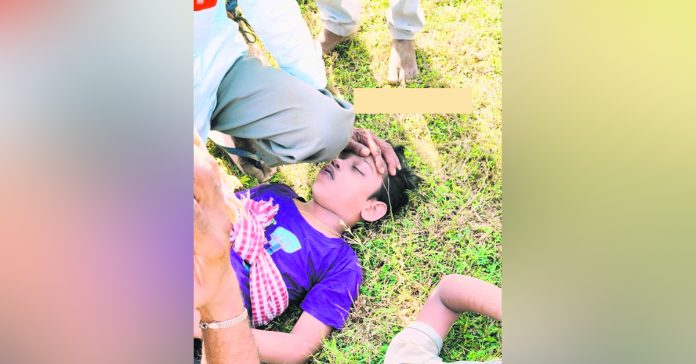 Two children die after falling into a well