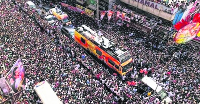 Campaign vehicle seized in Karur stampede
