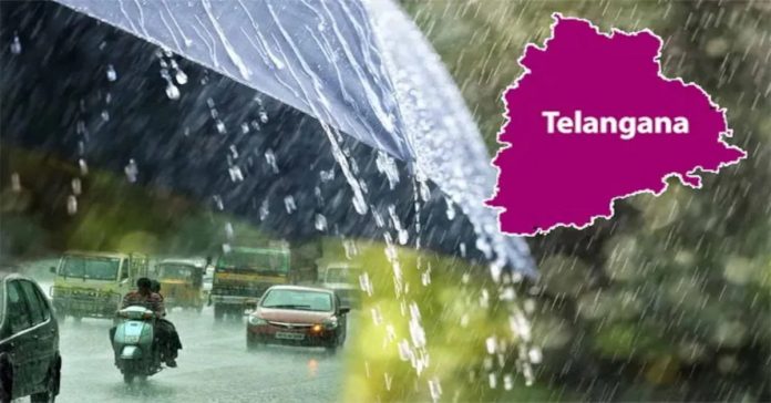 Moderate rains for four days in Telangana