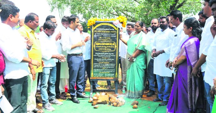 Development works with planning