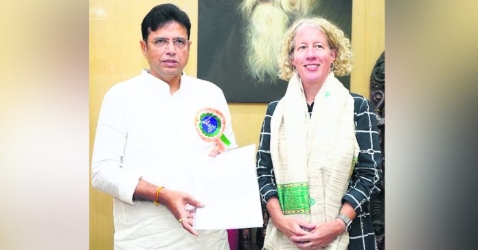 Rare honor for Minister Sridhar Babu