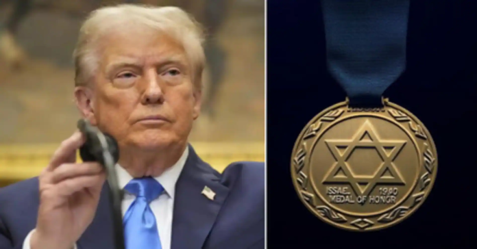 Trump receives Israel's highest award