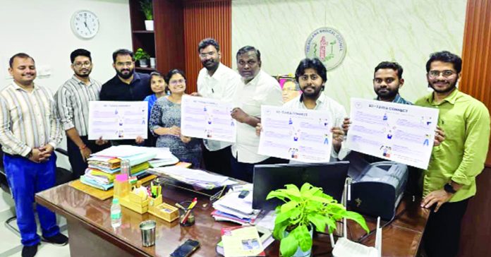 Mental health help desk for doctors and medical students