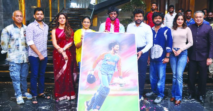 Megastar honours Tilak Varman