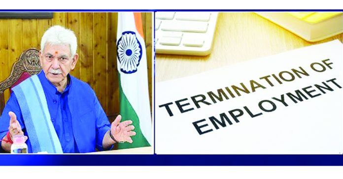Jammu and Kashmir LG illegally sacks two Muslim employees