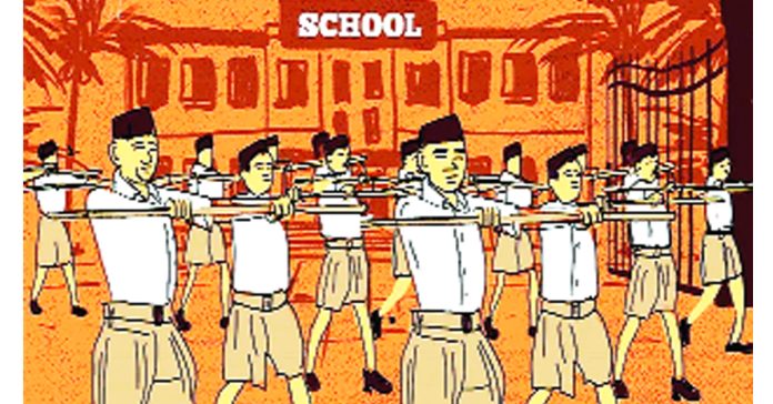Education system under RSS control