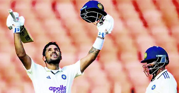 Centuries for Rahul, Jurel, Jadeja
