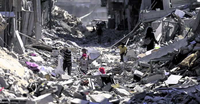Everywhere you look in Gaza, there is destruction.