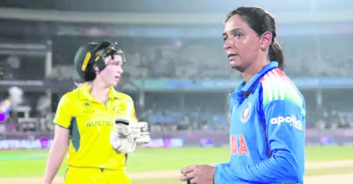 Harmanpreet Sena fined