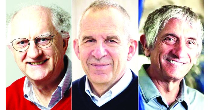 Three awarded Nobel Prize in Physics