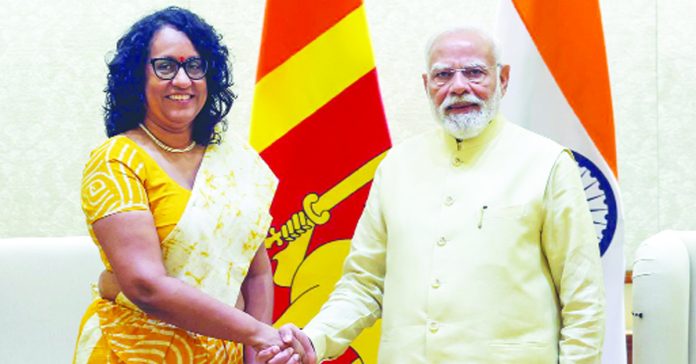 Sri Lankan Prime Minister meets Modi