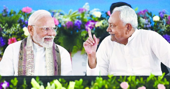 JDU, BJP contesting 101 seats each