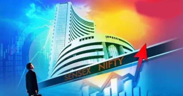 Stock market ends in profit