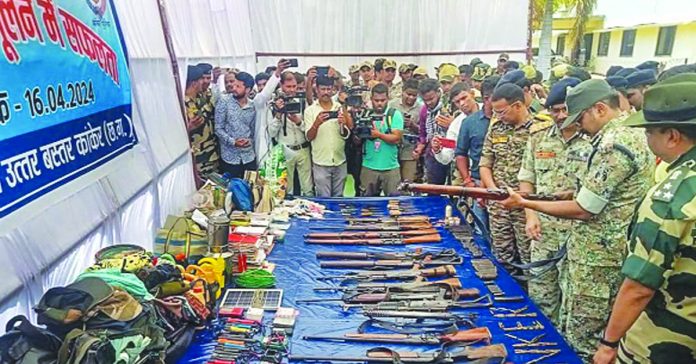170 Maoists surrender in Chhattisgarh