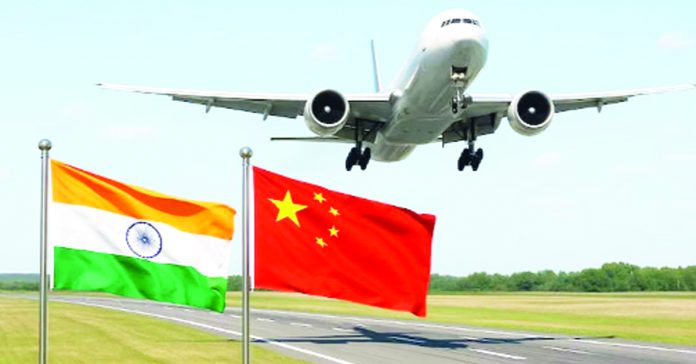 Flights between India and China resume after five years