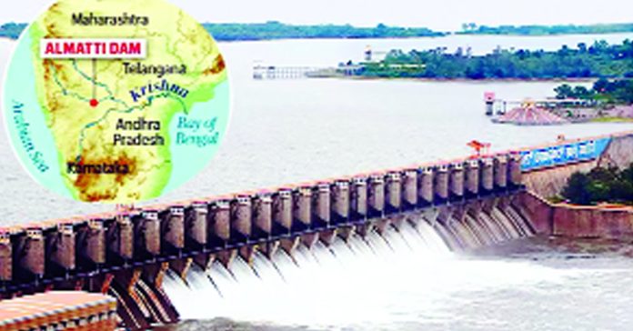 Almaty height increase- water shortage for Telangana projects