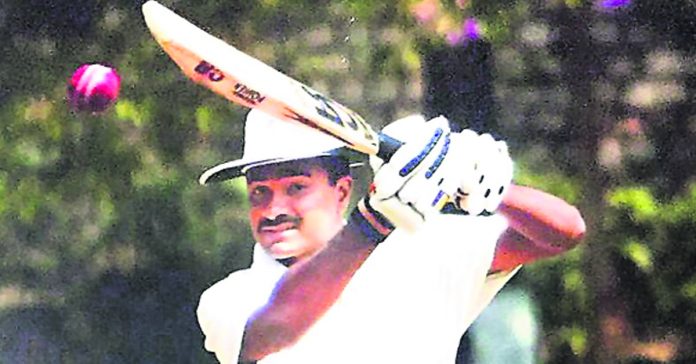 CV Anand's unbeaten century
