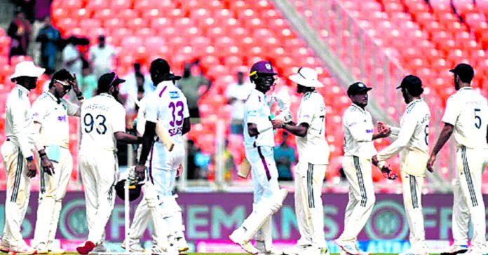 Team India's great victory