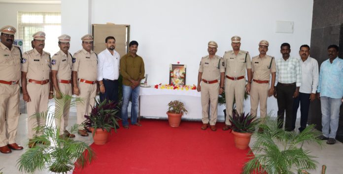 Valmiki Jayanti celebrations at the police office