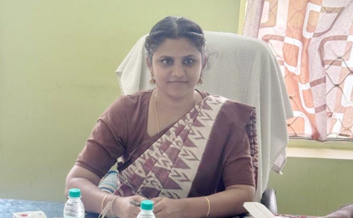 Vedavati as Palakurthi MPDO Vedavati as Palakurthi MPDO