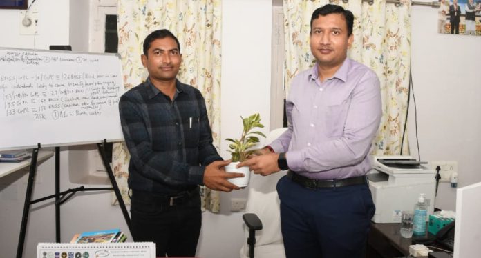 Vishnavardhan takes charge as in-charge DPRO