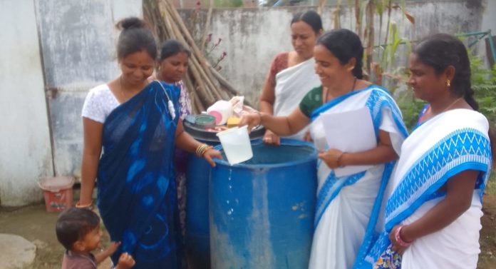 Water should not be stored around the house. Water should not be stored around the house.