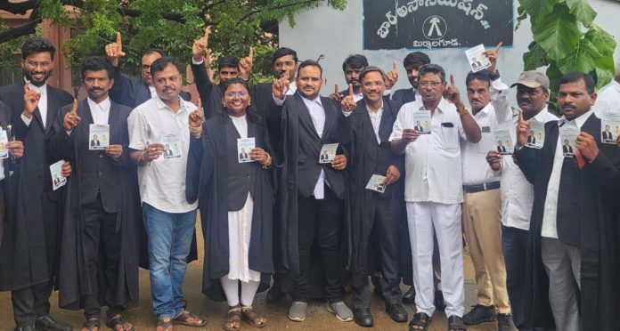 We will fight for the advancement of lawyers..