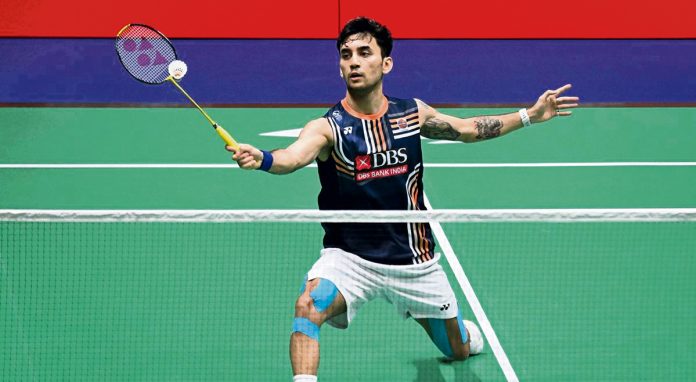 Lakshya Sen out