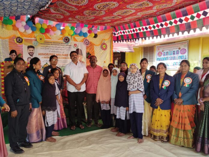 మైనారిటీ హాస్టల్ లో ఘనంగా మైనార్టీ డే