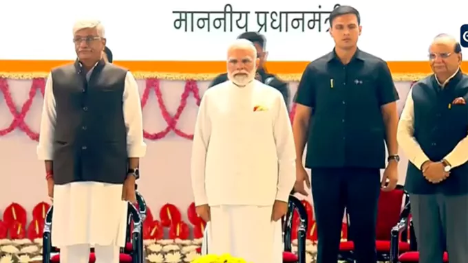 ‘వందేమాతరం’ 150వ స్మారకోత్సవంలో ప్రధాని మోడీ