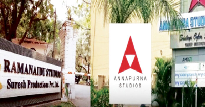 అన్నపూర్ణ, రామానాయుడు స్టూడియోలకు బల్దియా షాక్