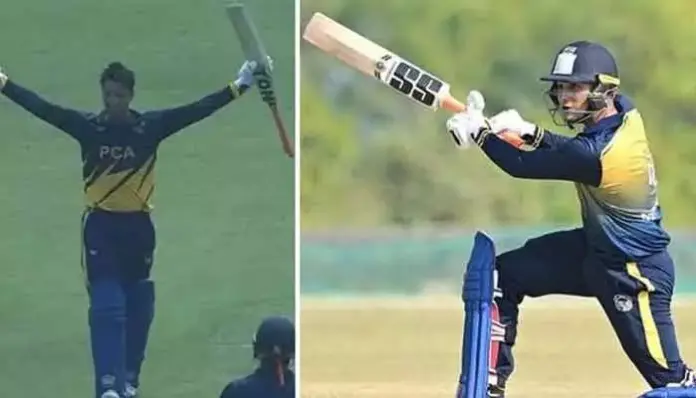 అభిషేక్ శర్మ విధ్వంసం..32 బంతుల్లో శతకం