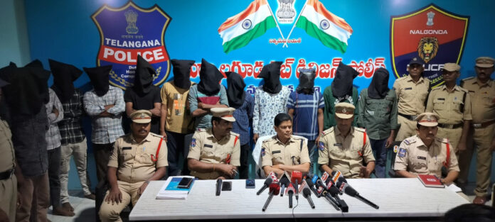 9 marijuana suspects arrested