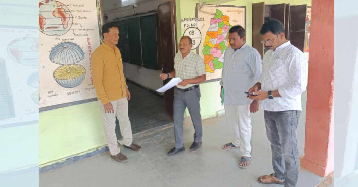 ఆలూర్, కల్లడిలో పోలింగ్ కేంద్రాల పరిశీలన…