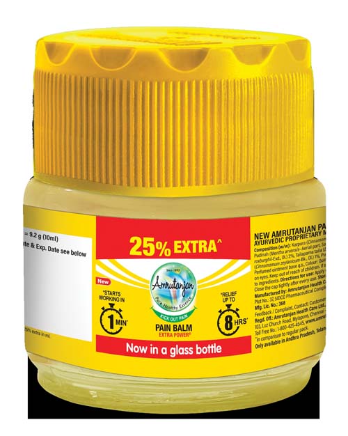 ఐకానిక్ పసుపు బామ్ను తిరిగి విడుదల చేసిన అమృతాంజన్ హెల్త్కేర్