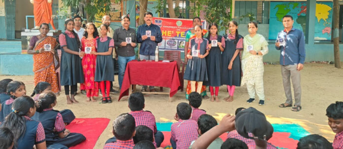 Awareness about cybercrime in schools..