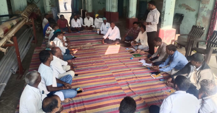 Awareness program on red sorghum cultivation-seed agreement