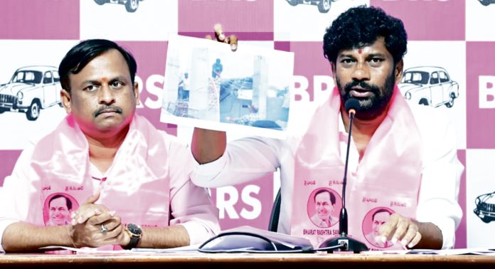 జూబ్లీహిల్స్లో కాంగ్రెస్ గూండాగిరి