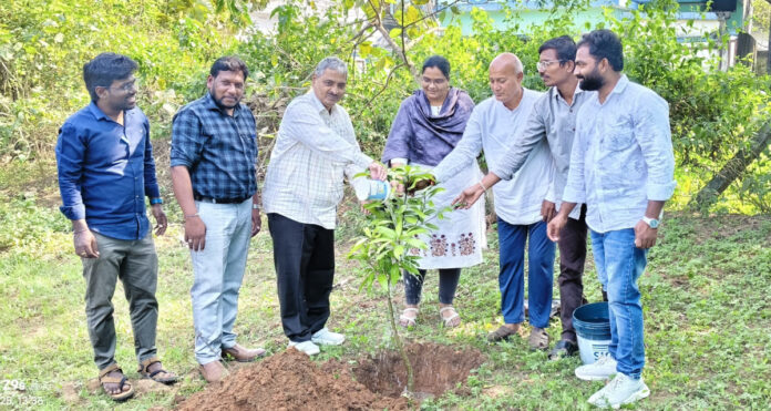 DCO Srinivasa Rao visited the local branch of DCCB