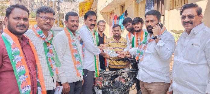 జూబ్లీహిల్స్ లో దైద రవీందర్ ఎన్నికల ప్రచారం