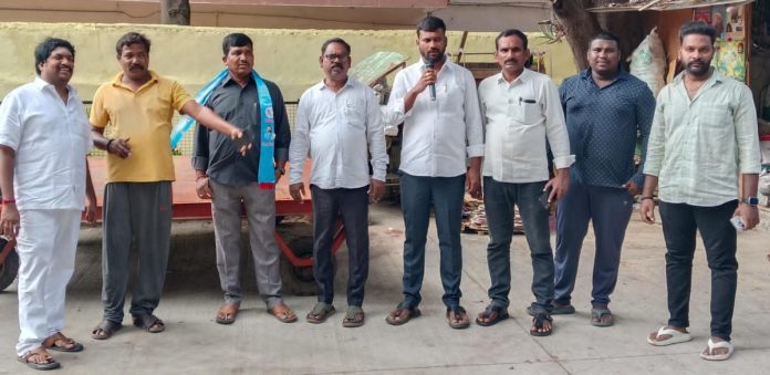 జూబ్లీహిల్స్ ఎన్నికల ప్రచారానికి జిల్లా టిఎమ్ఆర్పిఎస్ నాయకులు