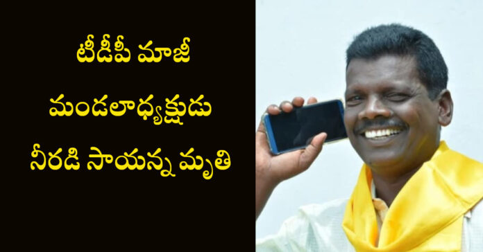 టీడీపీ మాజీ మండలాధ్యక్షుడు నీరడి సాయన్న మృతి