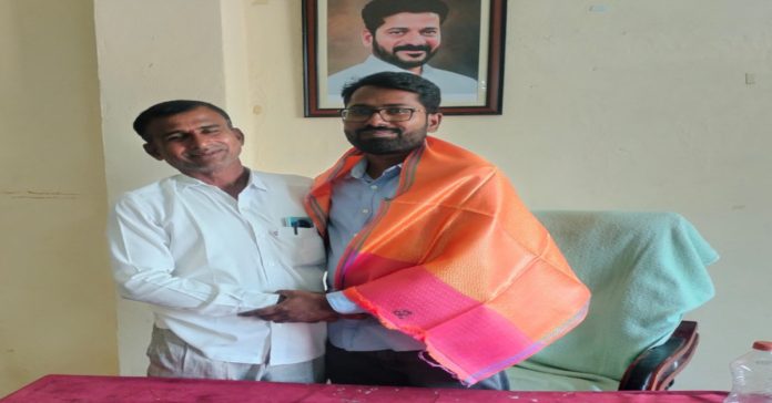 Former MPP Malahal Rao pays a courtesy call on MPDO